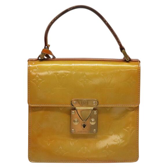 LOUIS VUITTON Monogram Vernis Spring Street Hand Bag Gris M91029 - Picture 2 of 12